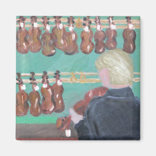 Paris Violin Shop Magnet