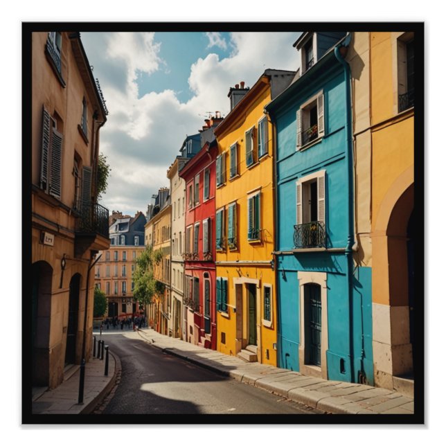 Paris WALL ART POSTER (Front)