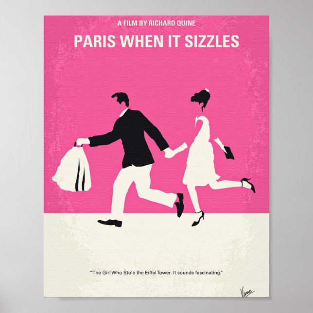 Paris When It Sizzles Poster (Front)