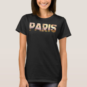 PARIS Women France French Eiffel Tower T-Shirt