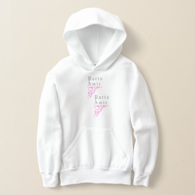 Parisamir angel hoodie (Laydown)