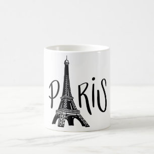 ParisEiffel Tower Design Coffee Mug