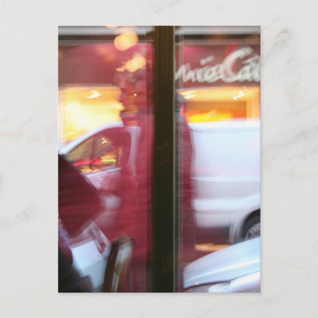 Parisian Atmosphere in motion Postcard (Front)