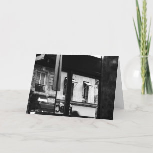 Parisian Atmosphere Windows and Reflections card