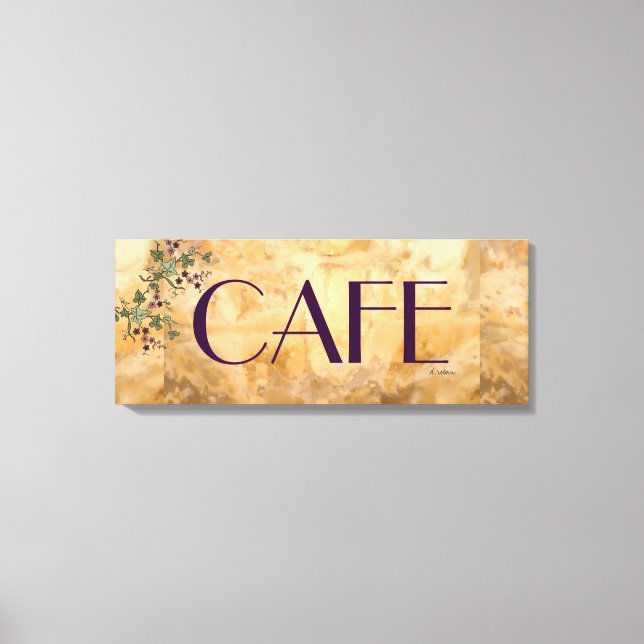 Parisian Cafe Sign (Front)