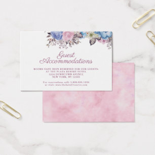 Parisian Charm Guest Accommodations Insert Card