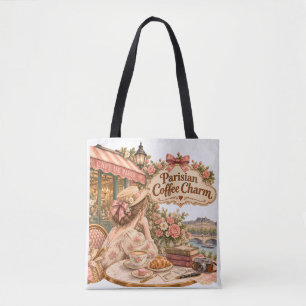 Parisian Coffee Tote Bag