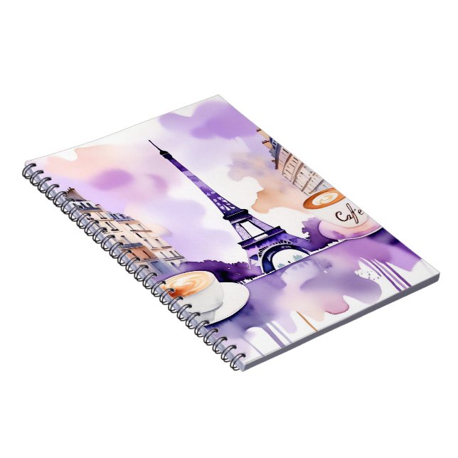 Parisian Dreamscape Notebook (Right Side)