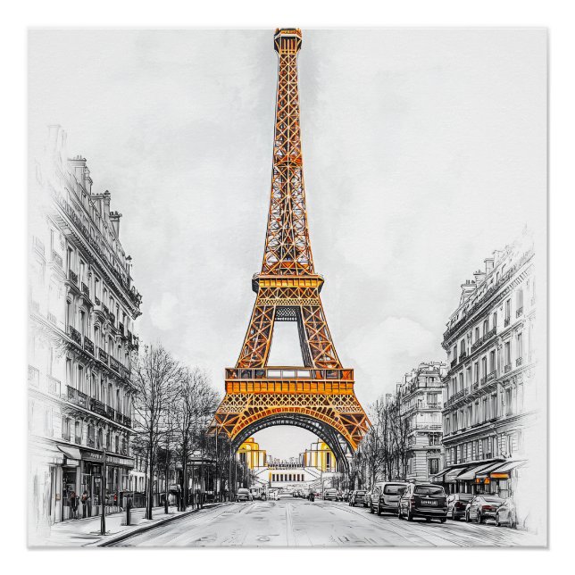 Parisian Icon Poster (Front)