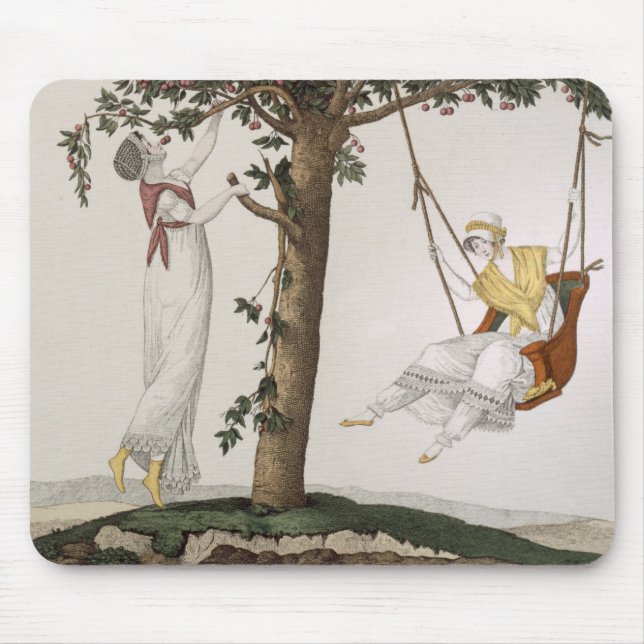 Parisian Ladies at Montmorency, plate 41 from 'Le Mouse Pad (Front)