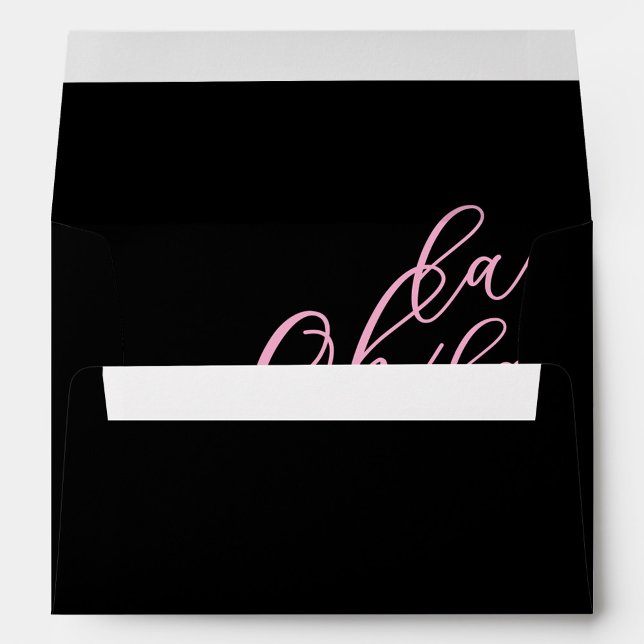 Parisian Oh La La Bridal Shower Envelope (Creator Uploaded)