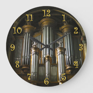 Parisian organ round clock