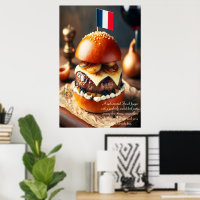 Parisian Patisserie Burger 24x36