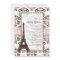 Parisian Pink Bridal Shower Invitations