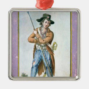 Parisian Sans-culotte Metal Tree Decoration