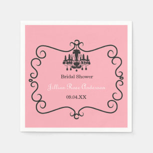 Parisian Themed Bridal Shower - Napkin