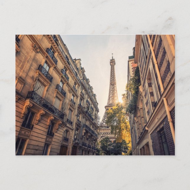 Parisian view postcard (Front)