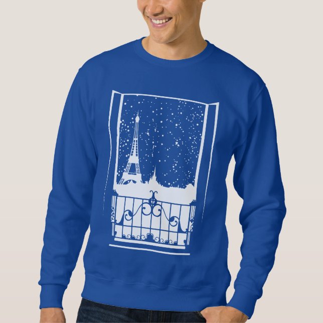 Parisian Winter View Sweatshirt (Front)