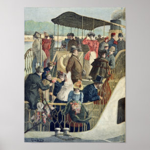 Parisians Returning from the Countryside Poster