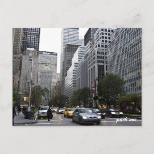 park ave postcard