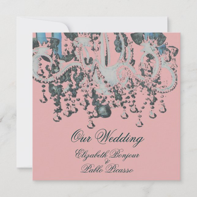 Park Avenue Chandelier ~ Invitation (Front)