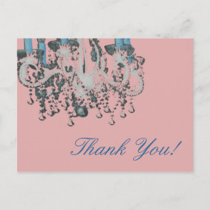 Park Avenue Chandelier Postcard / Invitation