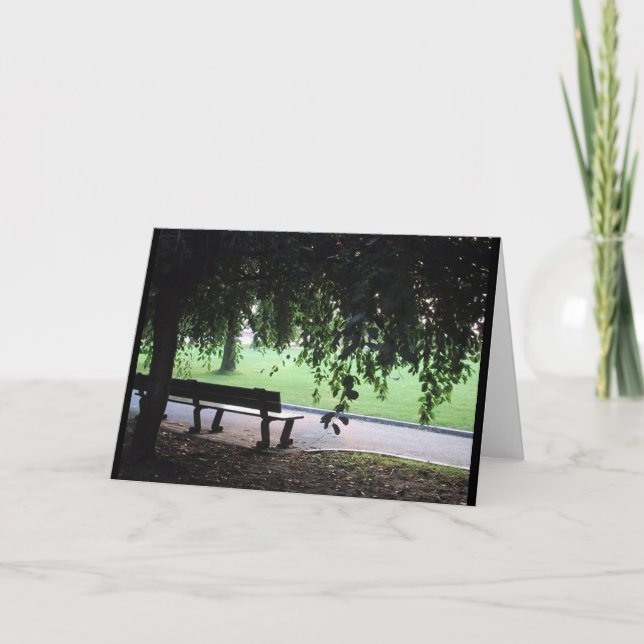 Park Bench Card (Front)