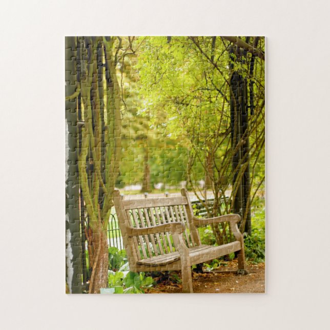 Park Bench Puzzle (Vertical)