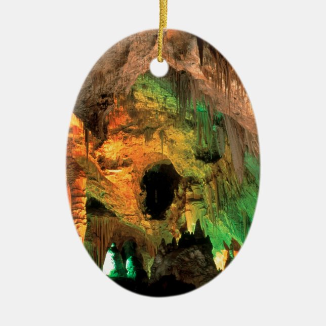 Park Carlsbad Caverns New Mexico Ceramic Tree Decoration (Front)