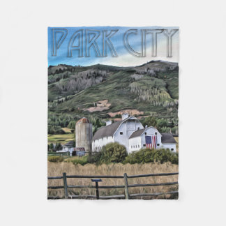 Park City Barn Fleece Blanket