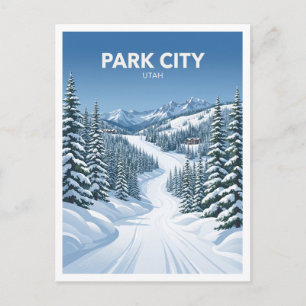 Park City Mountain Resort Utah Keepsake Postcard