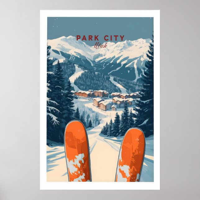 Park City Ski Print 1 (Front)