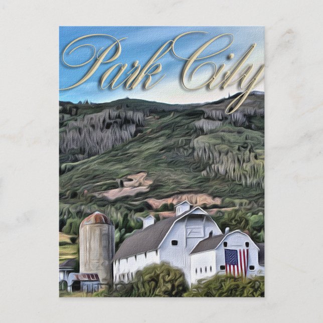 Park City Souvenir Postcard (Front)