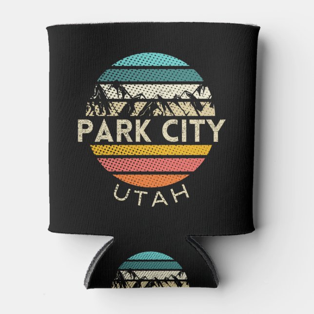 Park City Utah Can Cooler (Front)