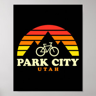 Park City Utah Mountain Biking Park City Mtb Trail Poster
