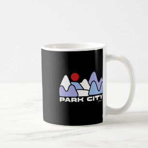 Park City Utah Mountain Hiking Skiing Winter Sport Coffee Mug
