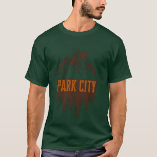 park city utah mountain retro vintage T-Shirt