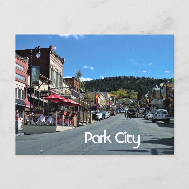 Park City, Utah Postcard (Front)
