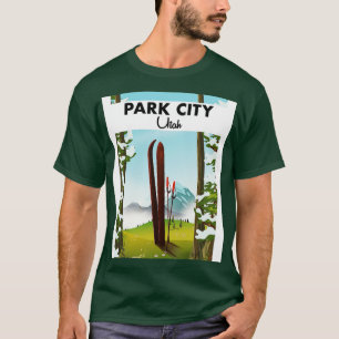 Park City Utah Ski poster T-Shirt