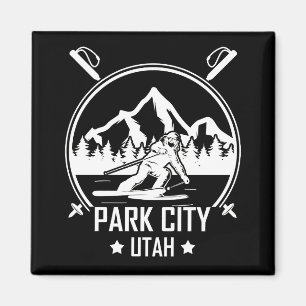 Park City Utah ski resort Magnet