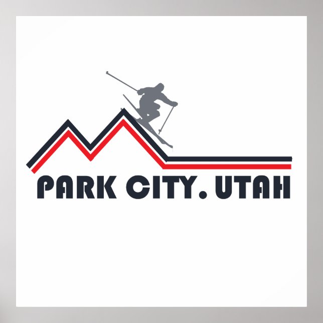 Park city Utah ski resort Poster (Front)