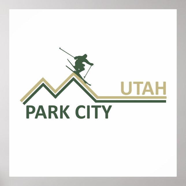 Park city Utah ski resort Poster (Front)