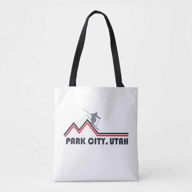 Park city Utah ski resort Tote Bag (Front)