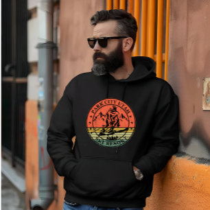Park city Utah ski resort vintage Hoodie