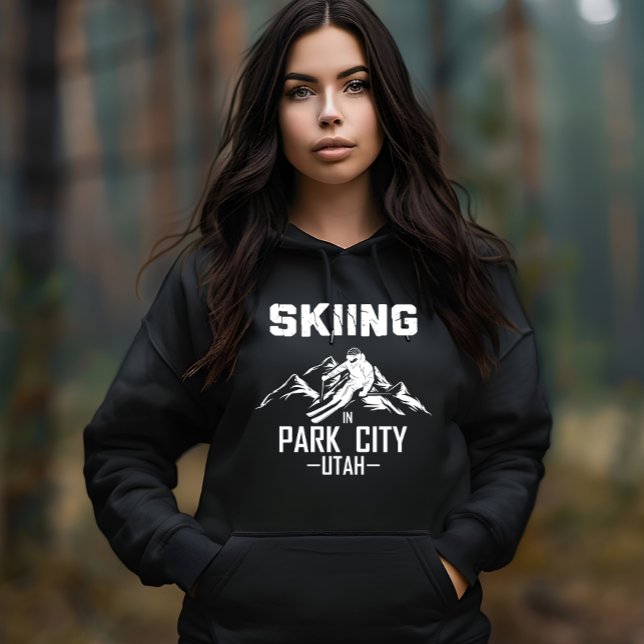 Park City Utah skiing Hoodie (Creator Uploaded)