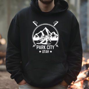 Park City Utah skiing Hoodie