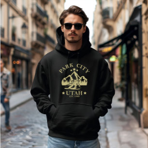 Park City Utah skiing Hoodie