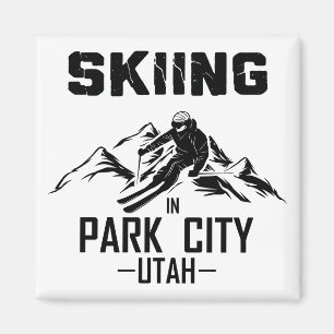 Park City Utah skiing Magnet
