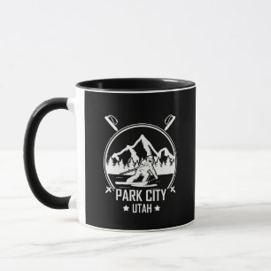 Park City Utah skiing Mug