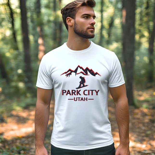 Park city Utah snowboarding T-Shirt (Creator Uploaded)